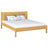 Letto matrimoniale in legno pino naturale – della camera da lettoa, legno massello, stile scandinavo