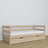 Sofa bed bleached oak – oak details and joints, Nizio Home