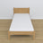 Letto quercia naturale con quercia – dimensioni e schema, Nizio Home