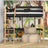 Loft bed black/oak – wooden ladder and safety rail, Nizio Home