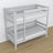 Grey Wooden Bunk Bed – Dimensions and Diagram, Nizio