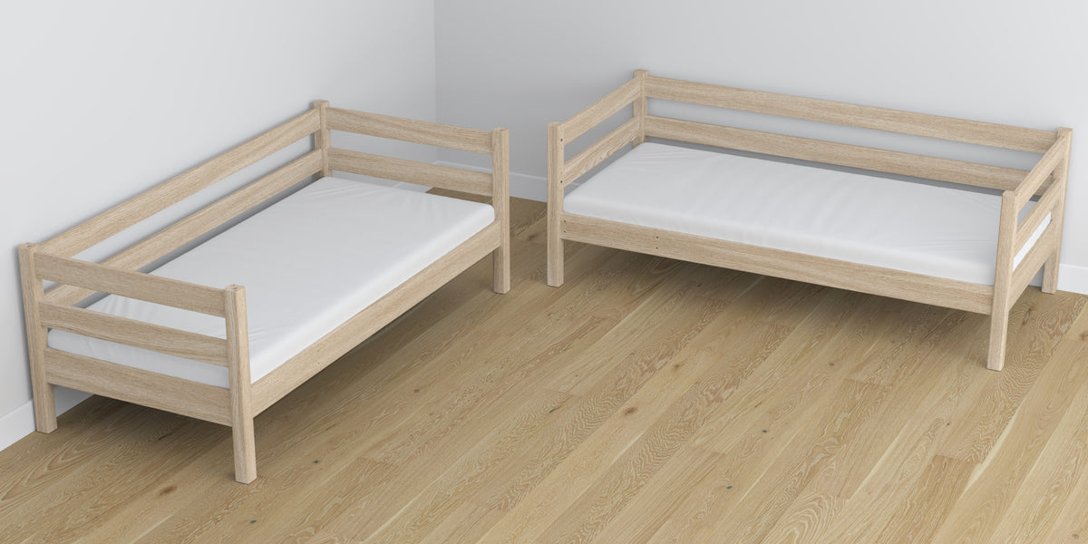 Bleached Oak Oak Bunk Bed – Dimensions and Diagram, Nizio