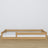 Low Bed Natural Oak in Bedroom – Scandinavian Arrangement, Oak