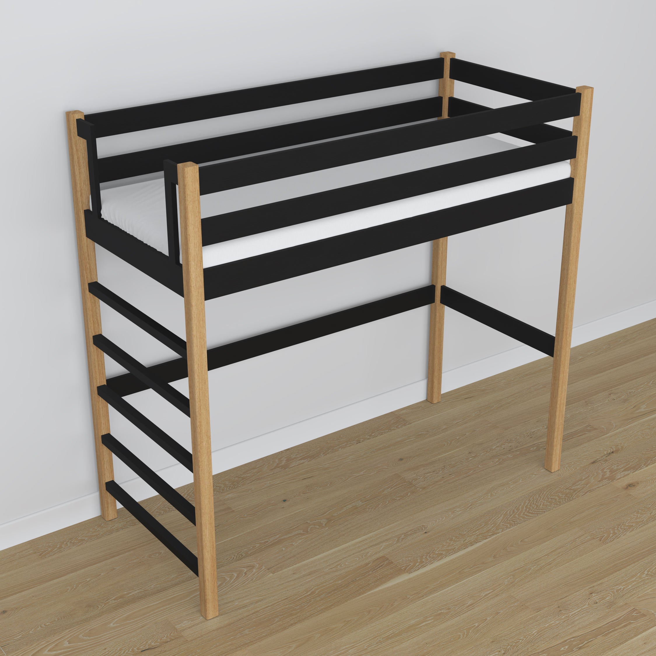 Nizio pine slatted base for loft bed – durable support base