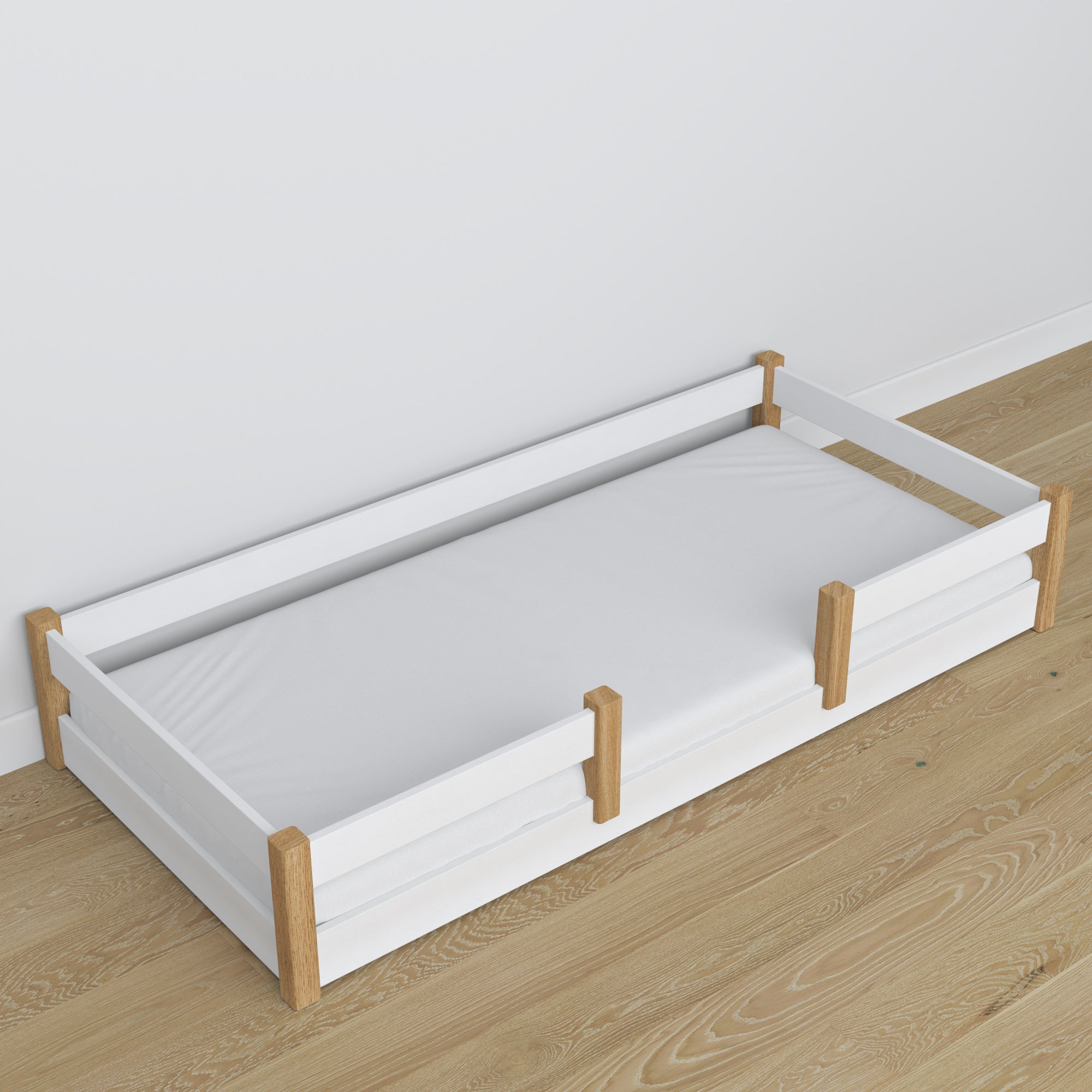 Nizio pine slatted base for low bed – durable support base
