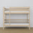 Oak Bunk Bed Bleached Oak – Close-up of Joints and Wood Details