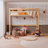 Letto a soppalco in rovere N01 rovere naturale