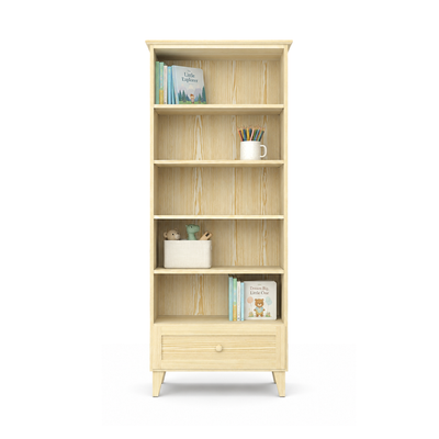 Libreria in pino 1S 80 Scandi pino trasparente