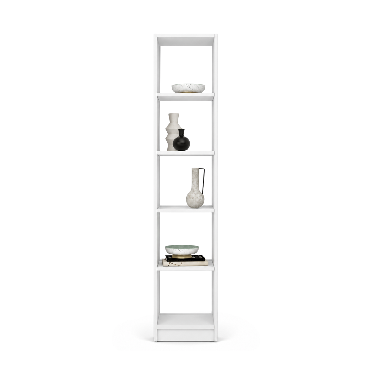 Scaffale in legno N01 bianco
