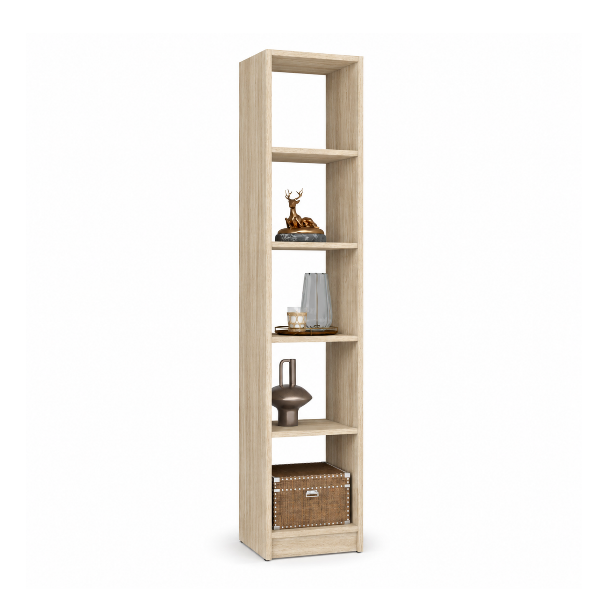 Libreria in rovere N01 rovere sbiancato