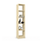 Scaffale in legno N01 pino trasparente