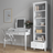 Scaffale in legno 1S 57 Scandi bianco