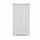 Armadio in legno 2D1S Scandi grigio