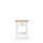 Comodino in legno 1S N01 Scandi bianco / rovere naturale