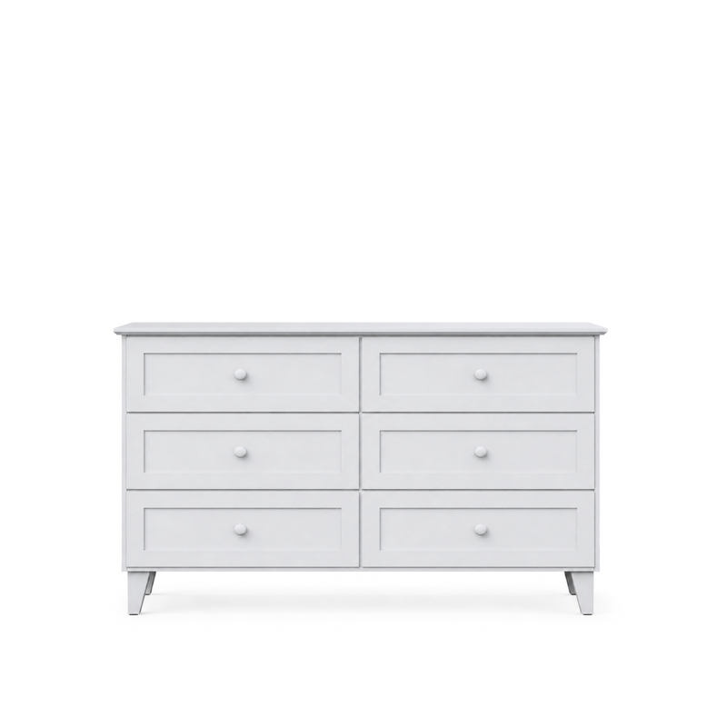 Drewniana komoda 6S 154 Scandi popielaty