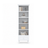 Scaffale in legno 1S 57 Scandi bianco