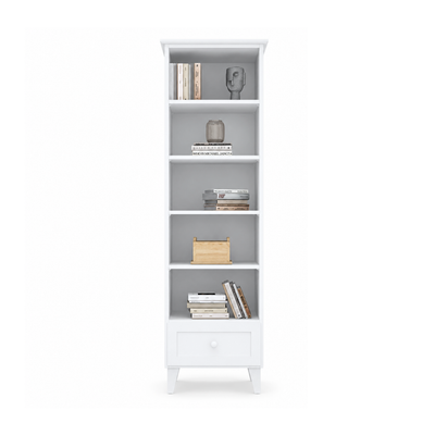 Scaffale in legno 1S 57 Scandi bianco