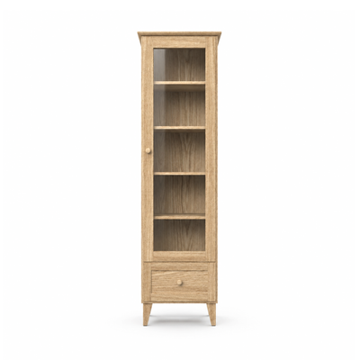 Vetrina in rovere 1C 57 Scandi rovere naturale